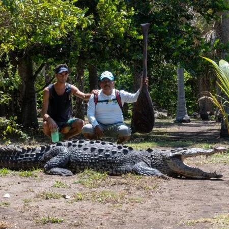 Crocodile watching Puerto Escondido