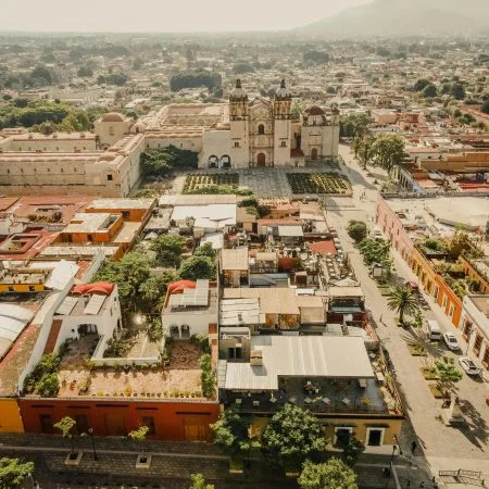 Oaxaca vue aerienne
