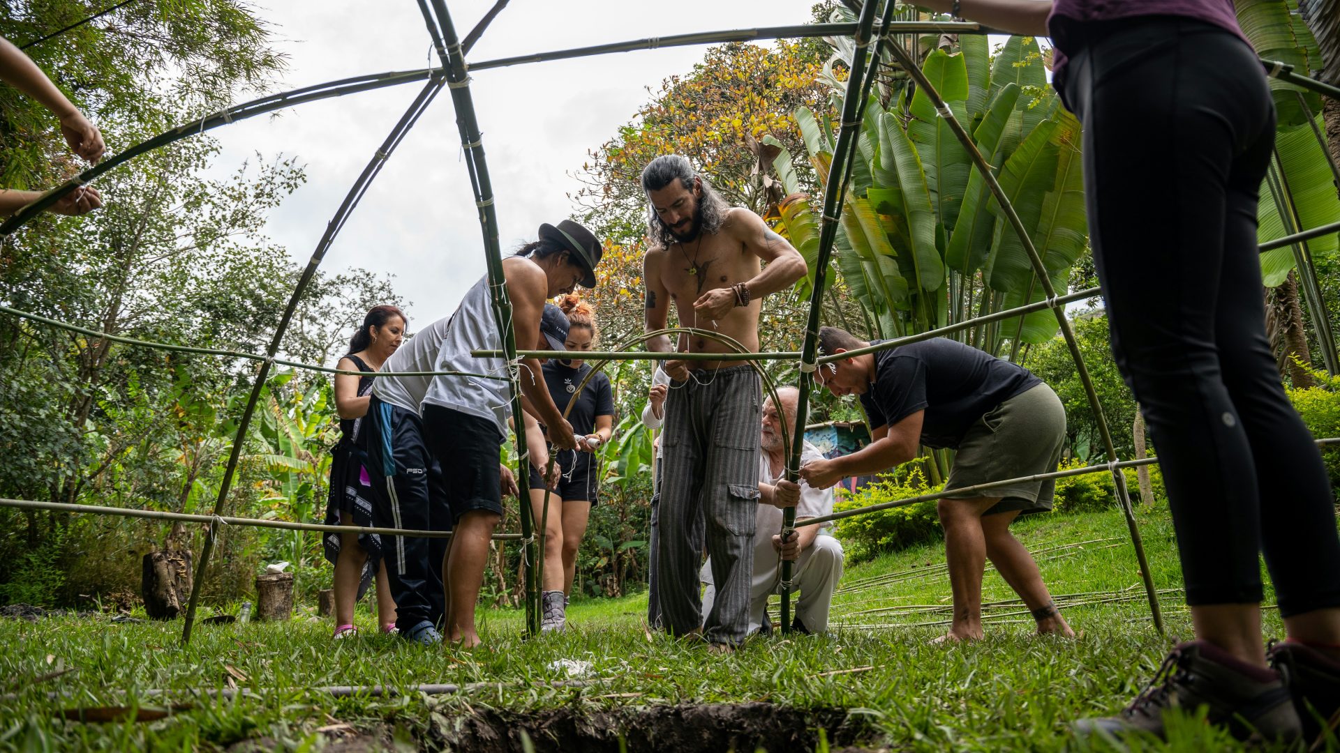 Temazcal ceremony